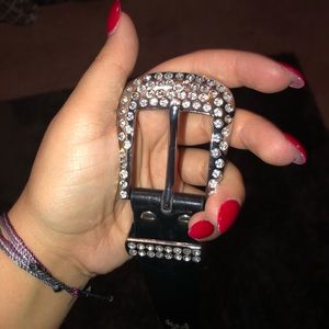 Rhinestone Belt